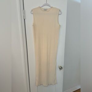 Anine Bing Melanie Dress white cream